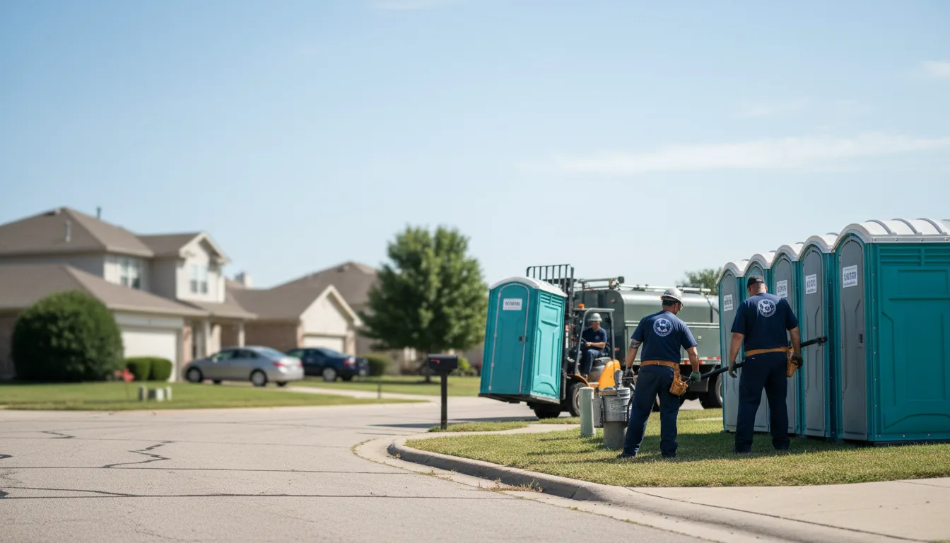 Porta Potty Rental in Saint Donatus, IA near me